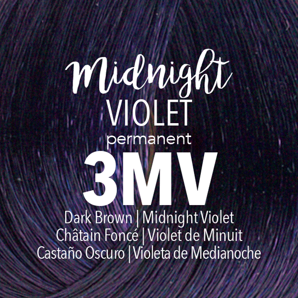 Permanent Midnight Violet. 