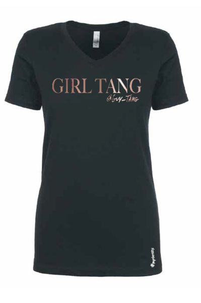 Limited Edition Women's Rose Gold GIRL TANG Tees