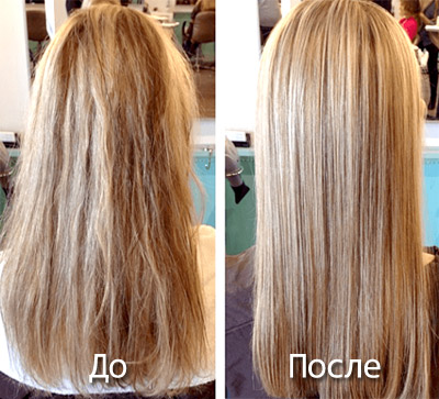 Применение кератинового шампуня для лечения волос в салоне