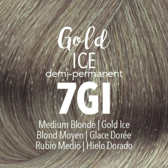 Demi-Permanent Gold Ice